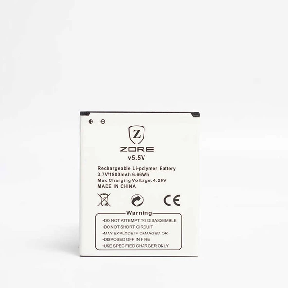 Zore Vestel Venüs 5.5V A Kalite Uyumlu Batarya