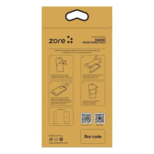 Zore Apple ile uyumlu iPhone XR 6.1 Back Nano Micro Temperli Arka Koruyucu - 2