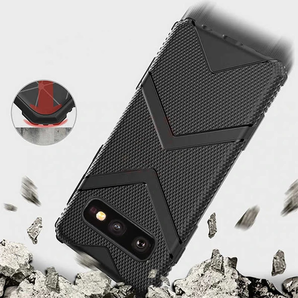 Zore Galaxy ile uyumlu S10E Kılıf Hank Silikon - 2