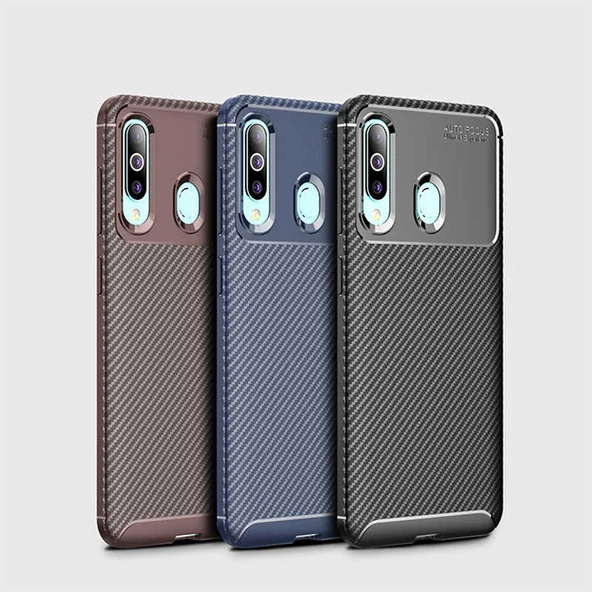 Zore Galaxy ile uyumlu A20S Kılıf Negro Silikon Kapak - 3