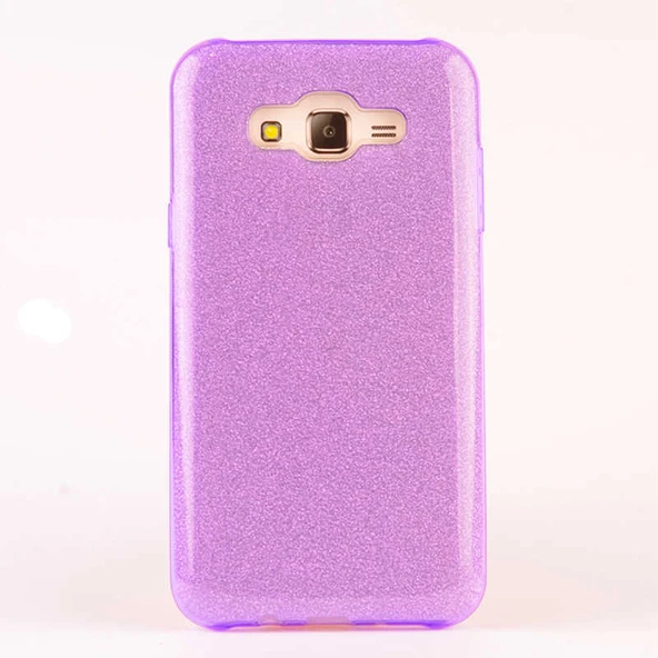 Zore Galaxy ile uyumlu J7 Kılıf Shining Silikon - 7