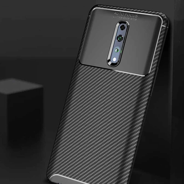 Zore Oppo ile uyumlu Reno Z Kılıf Negro Silikon Kapak - 4