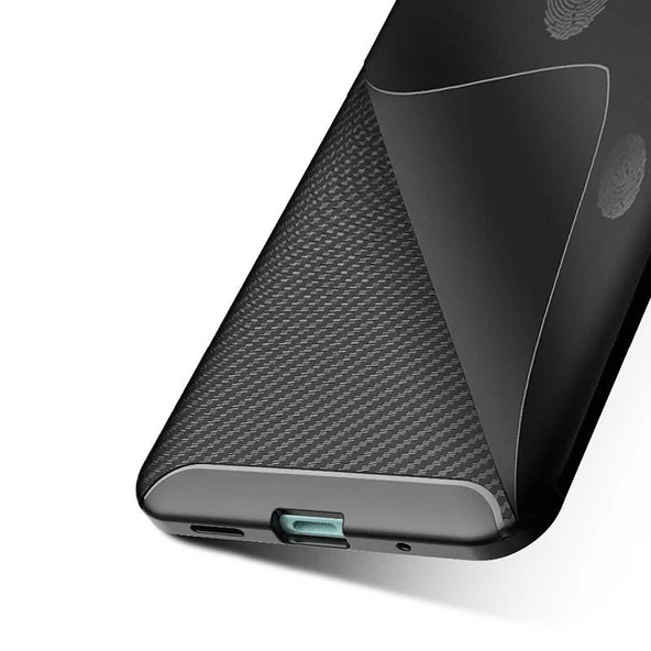 Zore Galaxy ile uyumlu A20S Kılıf Negro Silikon Kapak - 6