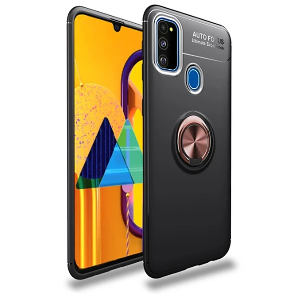 Zore Galaxy ile uyumlu M30S Kılıf Ravel Silikon Kapak - 12