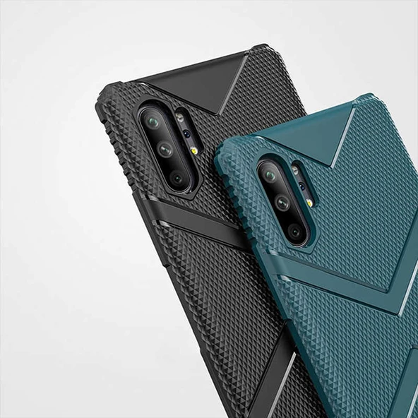 Zore Galaxy ile uyumlu Note 10 Plus Kılıf Hank Silikon - 5