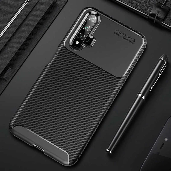 Zore Huawei ile uyumlu Honor 20 Kılıf Negro Silikon Kapak - 10