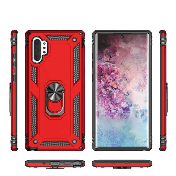 Zore Galaxy ile uyumlu Note 10 Plus Kılıf Vega Kapak - 3