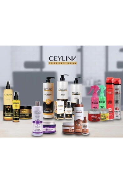 Ceylinn Keratin Saç Bakım Seti 1000 ml (X2) - Resim 3