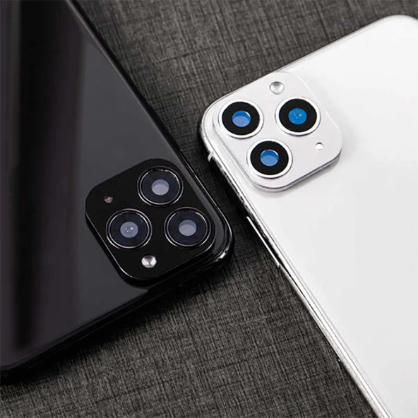 Zore Apple ile uyumlu iPhone XS Max 6.5 CP-01 iPhone 11 Pro Max Kamera Lens Dönüştürücü - 4