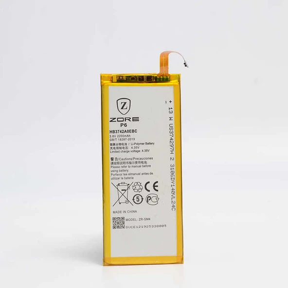 Huawei Ascend P6 Zore Tam Orjinal Batarya - 1