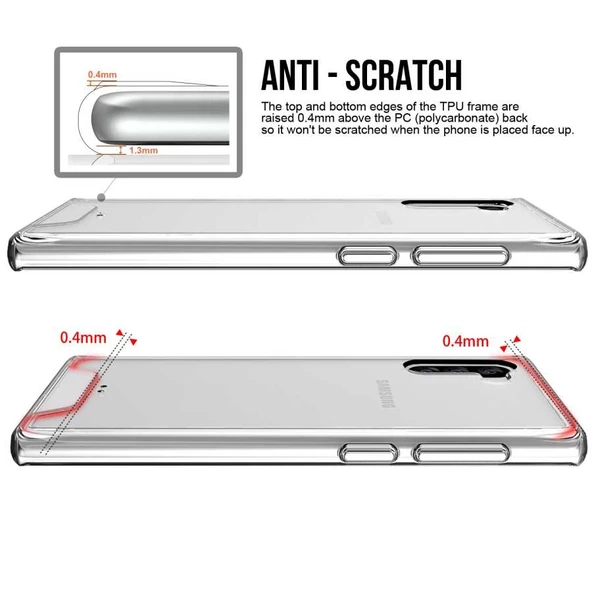 Zore Galaxy ile uyumlu Note 10 Kılıf Gard Silikon - 2