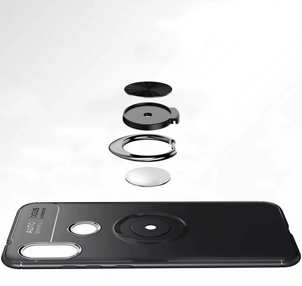 Zore Xiaomi ile uyumlu Redmi Note 6 Pro Kılıf Ravel Silikon Kapak - 12
