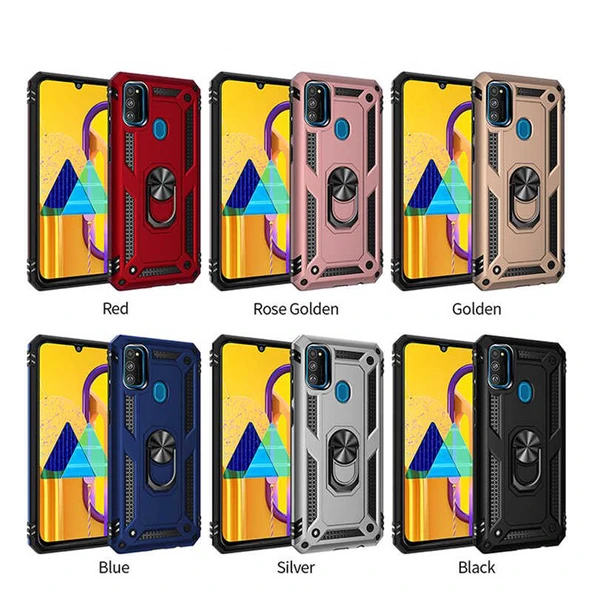 Zore Galaxy ile uyumlu M30S Kılıf Vega Kapak - 11