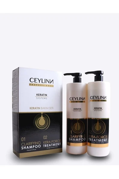 Ceylinn Keratin Saç Bakım Seti 1000 ml (X2) - Resim 2