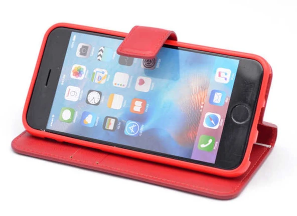 Zore Galaxy ile uyumlu J7 Duo Kılıf New Delüxe Kapaklı Standlı Kılıf - Resim 3