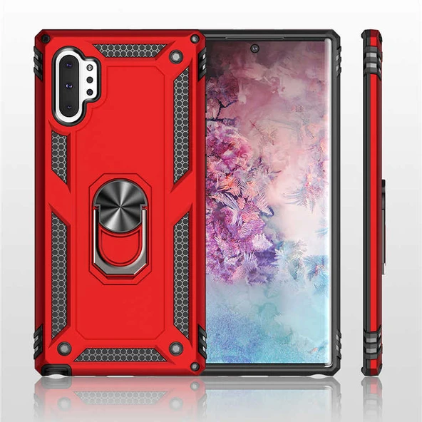 Zore Galaxy ile uyumlu Note 10 Plus Kılıf Vega Kapak - 5