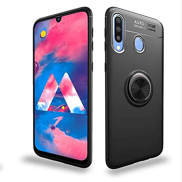 Zore Galaxy ile uyumlu A20S Kılıf Ravel Silikon Kapak