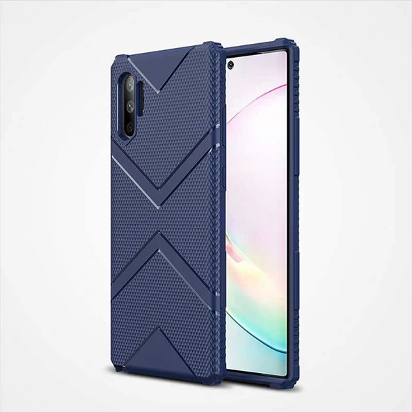 Zore Galaxy ile uyumlu Note 10 Plus Kılıf Hank Silikon