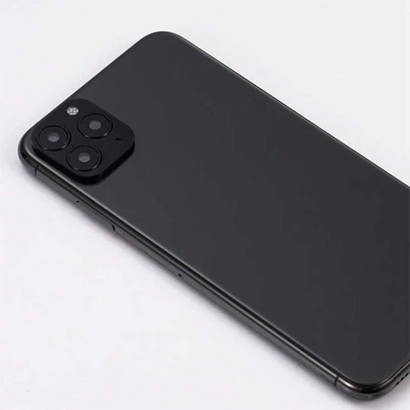 Zore Apple ile uyumlu iPhone XS Max 6.5 CP-01 iPhone 11 Pro Max Kamera Lens Dönüştürücü - 2