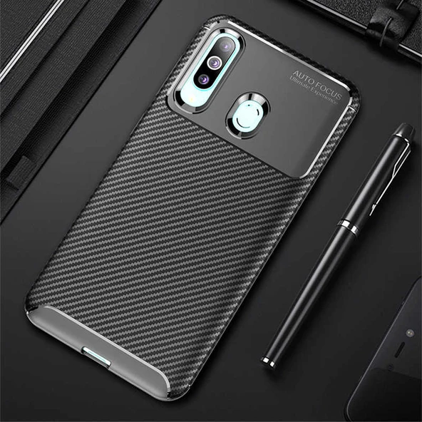 Zore Galaxy ile uyumlu A20S Kılıf Negro Silikon Kapak - 9