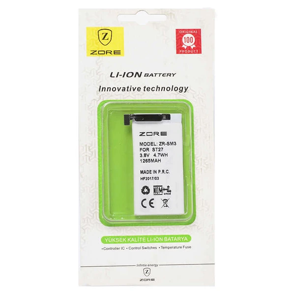 Sony Xperia Go ST27 Zore Tam Orjinal Batarya - 2