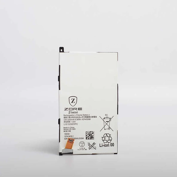 Xperia Z1 Compact Zore Tam Orjinal Batarya - 1