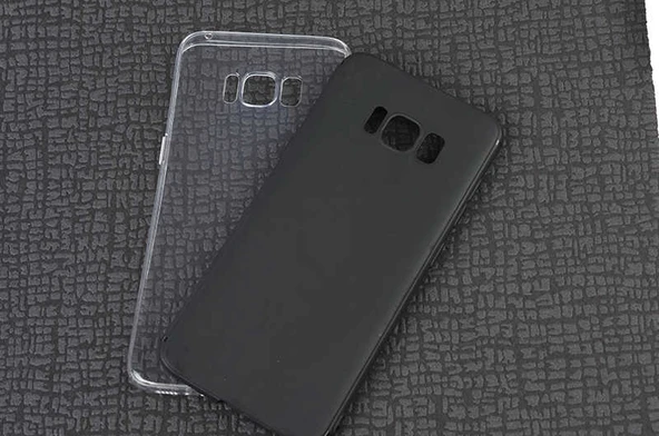 Zore Galaxy ile uyumlu S8 Plus Kılıf İmax Silikon - 4