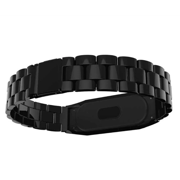 Zore Xiaomi ile uyumlu Mi Band 4 KRD-05 Metal Kordon - 4