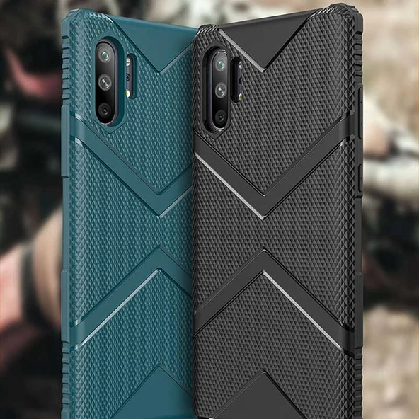 Zore Galaxy ile uyumlu Note 10 Plus Kılıf Hank Silikon - 2