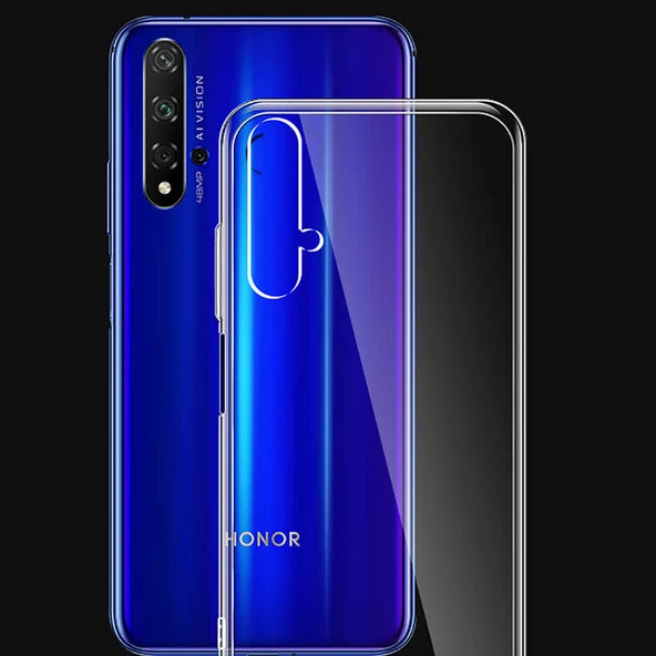 Zore Huawei ile uyumlu Honor 20 Kılıf Süper Silikon Kapak - 3
