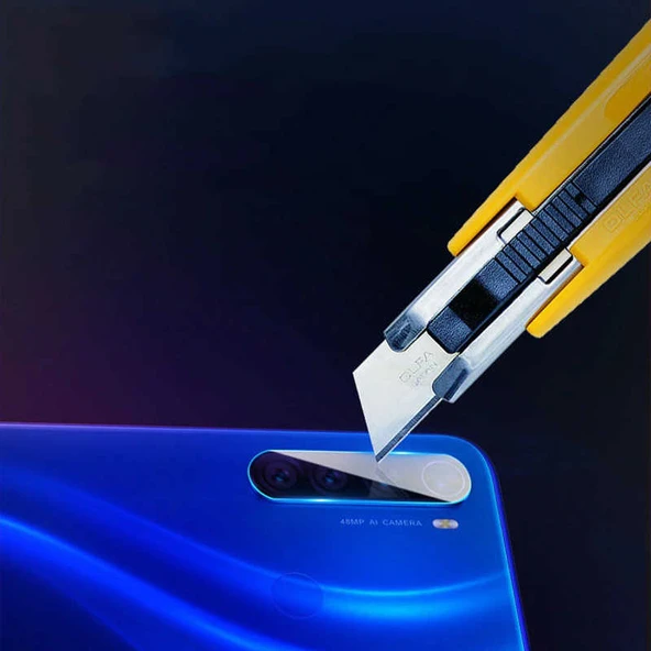 Zore Xiaomi ile uyumlu Redmi Note 8 Kamera Lens Koruyucu Cam Filmi - Resim 2