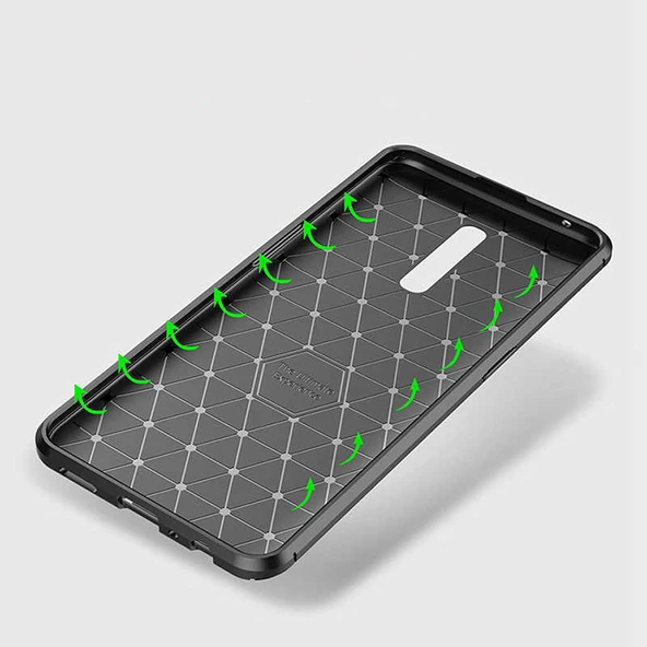 Zore Oppo ile uyumlu Reno Z Kılıf Negro Silikon Kapak - 9