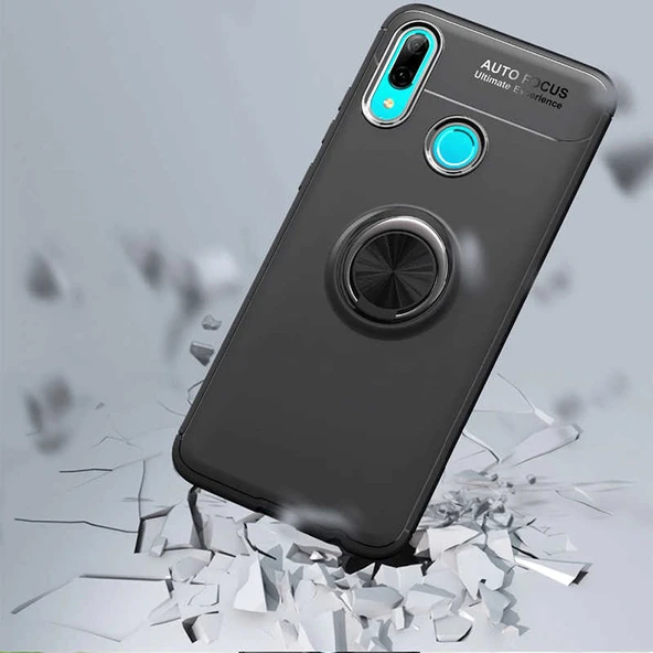 Zore Huawei ile uyumlu Y6 2019 Kılıf Ravel Silikon Kapak - 9