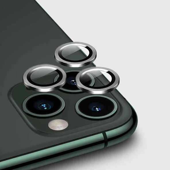 Zore Apple ile uyumlu iPhone 11 Pro Max CL-01 Kamera Lens Koruyucu - 1