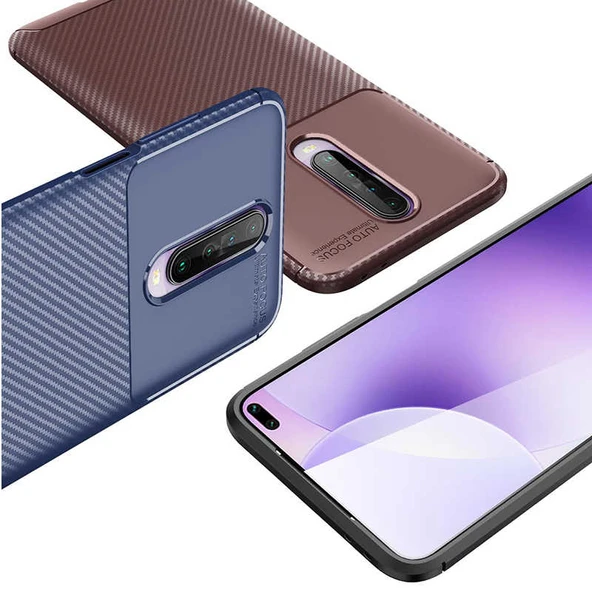 Zore Xiaomi ile uyumlu Redmi K30 Kılıf Negro Silikon Kapak - 5