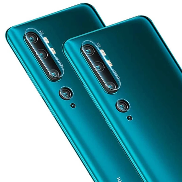 Zore Xiaomi ile uyumlu Mi Note 10 Nano Kamera Koruyucu - 4