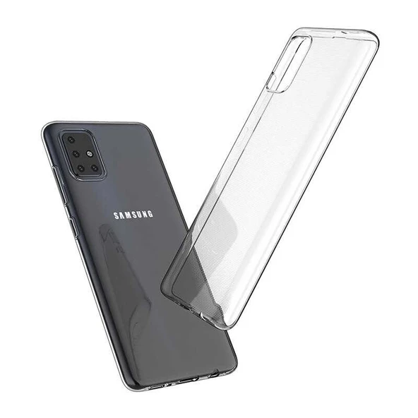 Zore Galaxy ile uyumlu A51 Kılıf Süper Silikon Kapak - 5