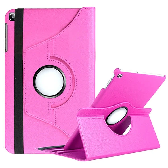 Zore Galaxy ile uyumlu Tab A 8.0 (2019) T290 Dönebilen Standlı Kılıf - Resim 8