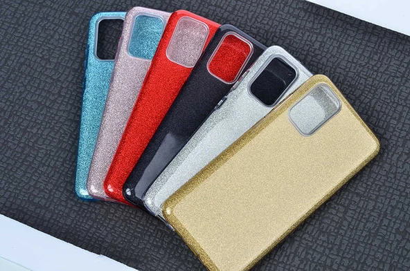 Zore Galaxy ile uyumlu S20 Plus Kılıf Shining Silikon - 3