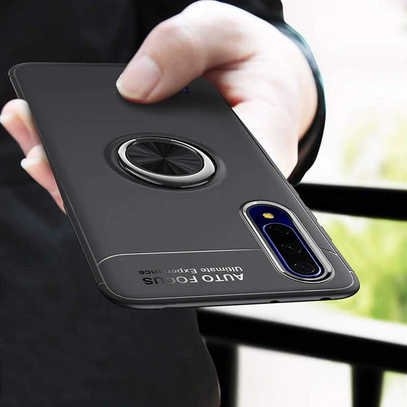 Zore Huawei ile uyumlu P Smart Pro 2019 Kılıf Ravel Silikon Kapak - 3