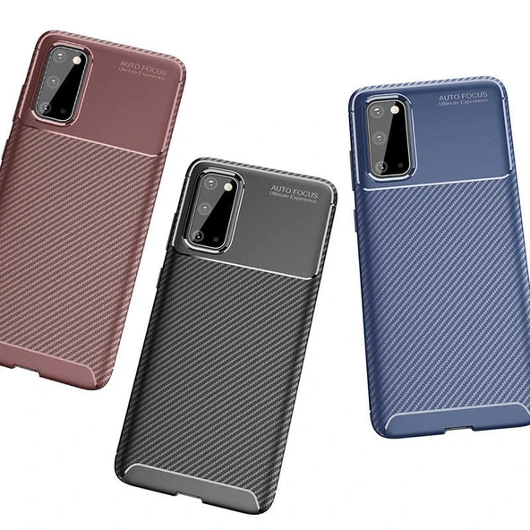 Zore Galaxy ile uyumlu S20 Kılıf Negro Silikon Kapak - 10