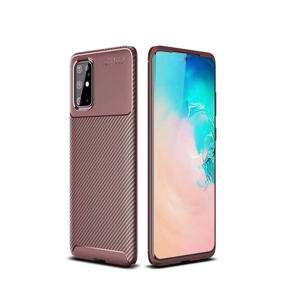 Zore Galaxy ile uyumlu S20 Plus Kılıf Negro Silikon Kapak - 12