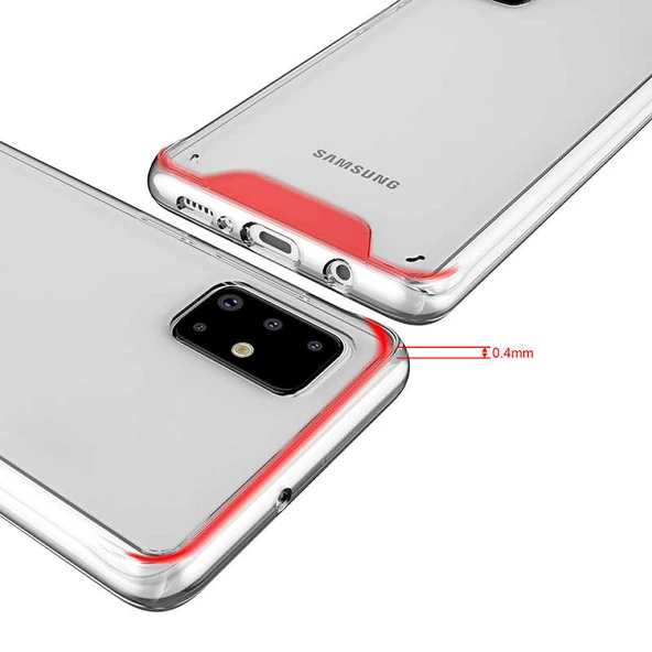 Zore Galaxy ile uyumlu A51 Kılıf Gard Silikon - 5