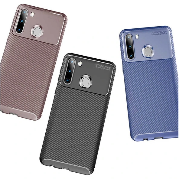 Zore Galaxy ile uyumlu A21 Kılıf Negro Silikon Kapak - 2