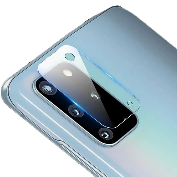 Zore Galaxy ile uyumlu S20 Plus Nano Kamera Koruyucu - 5