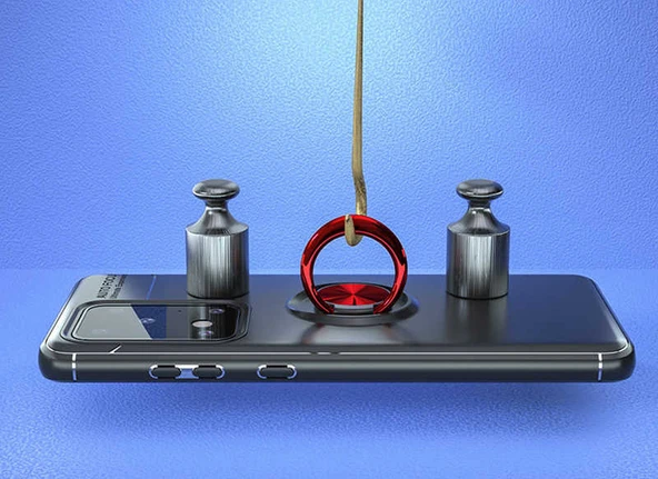 Zore Galaxy ile uyumlu S20 Ultra Kılıf Ravel Silikon Kapak - 11