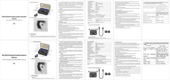 Zore BTK-ZR53 Bluetooth Kulaklık - 12