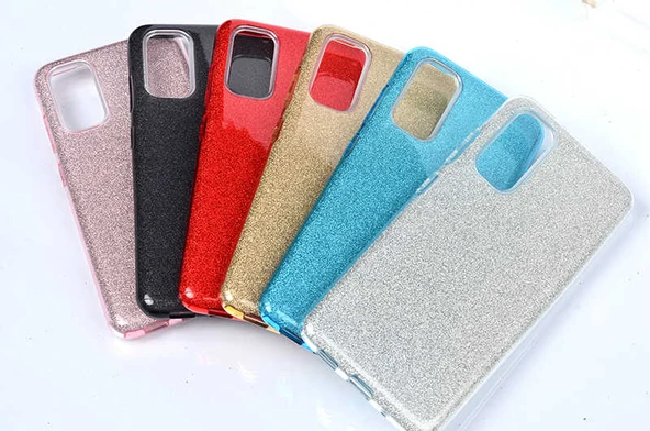 Zore Galaxy ile uyumlu S20 Kılıf Shining Silikon - 4