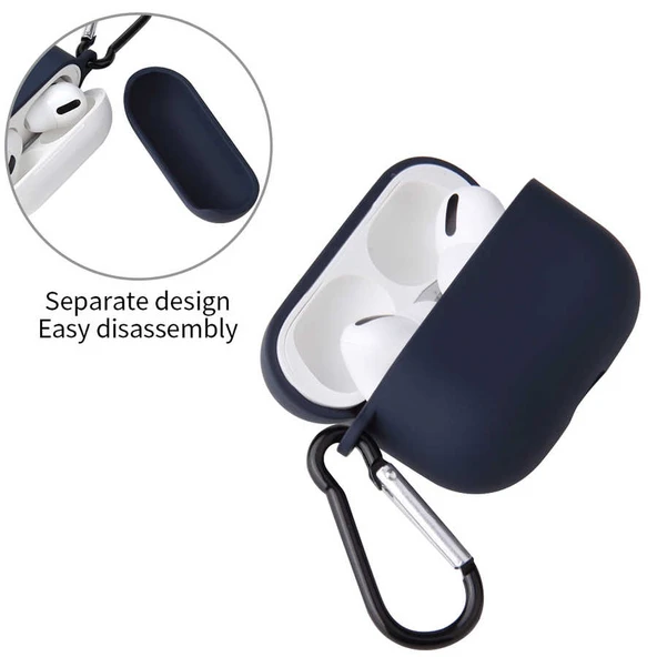 Zore Apple ile uyumlu Airpods ile uyumlu Pro Kılıf Airbag 11 Silikon - 3