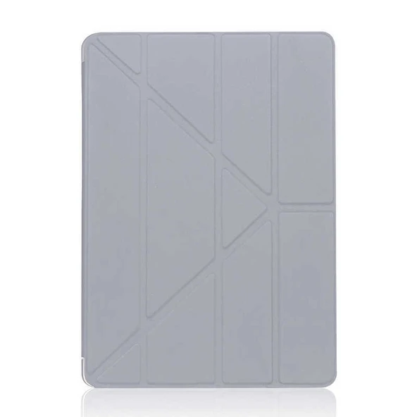Zore Apple ile uyumlu iPad 10.2 (8.Nesil) Kılıf Tri Folding Standlı Kılıf - Resim 12